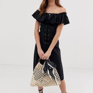 Off the shoulder ASOS Dress